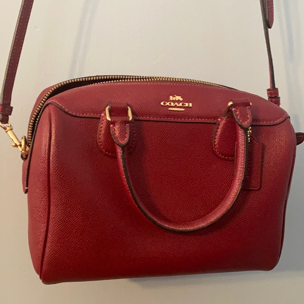 Coach Crossbody Versatile Red Bag